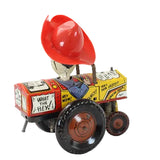 Marx 1950's Tin-Litho Wind-Up Milton Berle Whoopee Crazy Car
