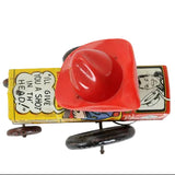 Marx 1950's Tin-Litho Wind-Up Milton Berle Whoopee Crazy Car
