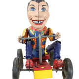 Nylint Toys 1950's Howdy Doody Tin-Litho & Pressed Steel Wind-Up Hand-Pumper Cart