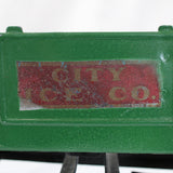 1930's Steelcraft Pressed Steel Stake Bed City Ice Co. Delivery Truck