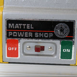 Mattel Power Shop toy with control panel and branding.