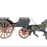 Wilkins, Dent or Ives Early 1900's Cast Iron Horse Drawn Hay Wagon