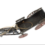 Wilkins, Dent or Ives Early 1900's Cast Iron Horse Drawn Hay Wagon