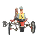 1950's Arabian Trotter Harness Racer Wind-Up with Jockey (Germany)