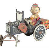 Early 1930's Louis Marx Wind-Up Tin-Litho "Joy Rider" Jalopy