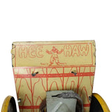 1930's Marx / Unique Art Tin-Litho Wind-Up "Hee Haw Balky the Mule" Milk Delivery Wagon