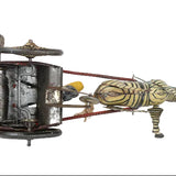 1930's Lehmann Tin-Litho Wind-up Daredevil Zebra Cart