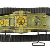 2 Tin-Litho Wind-Ups: Marx Tank Corps No. 12 & Ohio Art "Commando Joe" Crawling Soldier