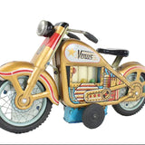 Toy motorcycle with 'Venus' branding on a white background