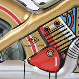 Rare 1960 T.N. (Nomura) Venus Tin-Litho Friction Drive Motorcycle