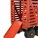 Early 1950's Dunwell Pressed Steel Livestock Transport Truck