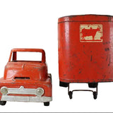 Early 1950's Dunwell Pressed Steel Livestock Transport Truck