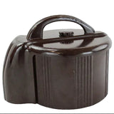 Rare 1930's Bakelite Art-Deco Count-Rite Poker Chip Holder with Chips, Cover, Cards & Chip Counter