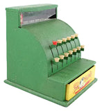 Vintage Tom Thumb Green Metal Toy Cash Register