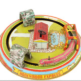 1940's Marx Tin-Litho Honeymoon Express Wind-up Train