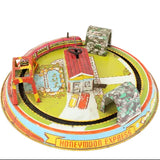 1940's Marx Tin-Litho Honeymoon Express Wind-up Train