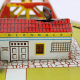 1940's Marx Tin-Litho Honeymoon Express Wind-up Train