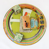 1930's Marx Tin-Litho Honeymoon Express Wind-up Train