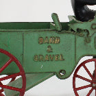 Kenton Cast Iron Horse Drawn Sand & Gravel Wagon