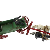Kenton Cast Iron Horse Drawn Sand & Gravel Wagon