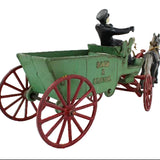 Kenton Cast Iron Horse Drawn Sand & Gravel Wagon