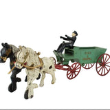 Kenton Cast Iron Horse Drawn Sand & Gravel Wagon