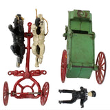 Kenton Cast Iron Horse Drawn Sand & Gravel Wagon