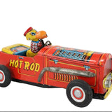 Masuya (Japan) Tin-Litho Friction Drive Hot Rod with Duck Driver