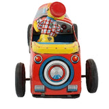 Masuya (Japan) Tin-Litho Friction Drive Hot Rod with Duck Driver