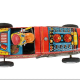 Masuya (Japan) Tin-Litho Friction Drive Hot Rod with Duck Driver
