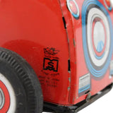 Masuya (Japan) Tin-Litho Friction Drive Hot Rod with Duck Driver