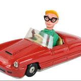 1950's West German Schuco 1011 Dalli Tin Wind-up Race Car