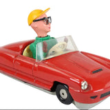 1950's West German Schuco 1011 Dalli Tin Wind-up Race Car
