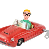 1950's West German Schuco 1011 Dalli Tin Wind-up Race Car