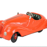 Schuco Akustico (U.S. Zone Germany) Wind-up Metal "2002" Roadster with Horn & Brake