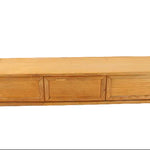 Wooden box with a lid on a white background