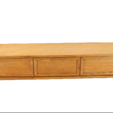 Wooden box with a lid on a white background