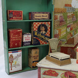 1940's Marx Wolverine Tin - Litho Corner Grocery Store with Accessories