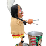 Early 1960's Marx Nutty Indian with War Whoop Battery Operated Toy with Box (Not Working)