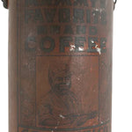 Vintage coffee can with 'Mammy's Favorite Brand Coffee' and 'C.D. Kenny Co.' branding.