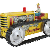 Marx 1940's Tin-Litho Wind-Up Caterpillar Climbing Tractor