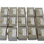 Row of small gray boxes with labels on a white background