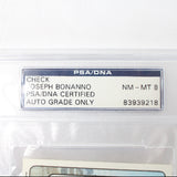 Original 1978 Joseph Bonnanno Signed PSA/DNA Grade Personal Check