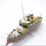 Spanish American War Tin Wind-Up Espana 1898 Ship