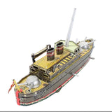 Spanish American War Tin Wind-Up Espana 1898 Ship