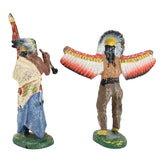 German Elastolin Indian Figures (Probably Post WWII)