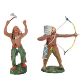 German Elastolin Indian Figures (Probably Post WWII)