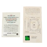 SkyBox Batman Super Bowl XXVIII Promo Card + Game Ticket Stub