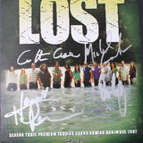 inkworks 2007 Lost Season 3 Promo Jumbo Card - Signed by Cast & Crew