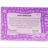 inkworks Scooby Doo Artist's Autograph Cards - Set of 5 - One of a Kind!